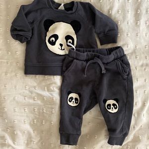 H&M panda set